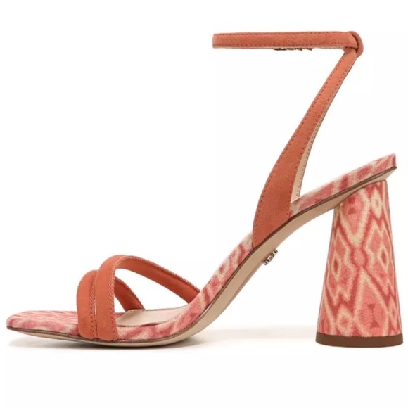 SAM EDELMAN Women's Chunky Heel Strappy Sandals - Picture 1 of 15